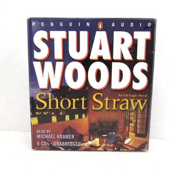 Stuart Woods Penguin Audio Lot of 2 Hothouse Orchid and Short Straw Audiobooks - Picture 2 of 6